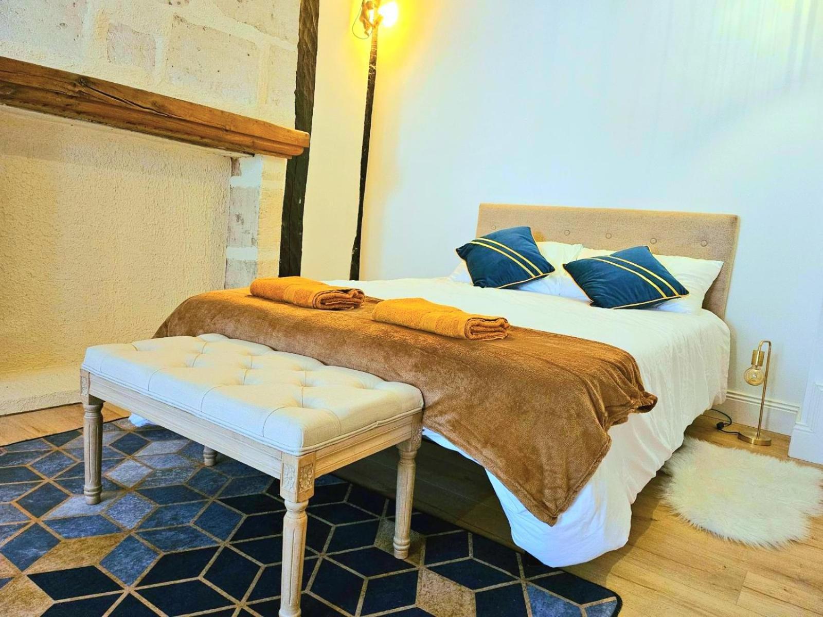 La Dame Blanche - Appartement Hypercentre Historique Bourges Dış mekan fotoğraf