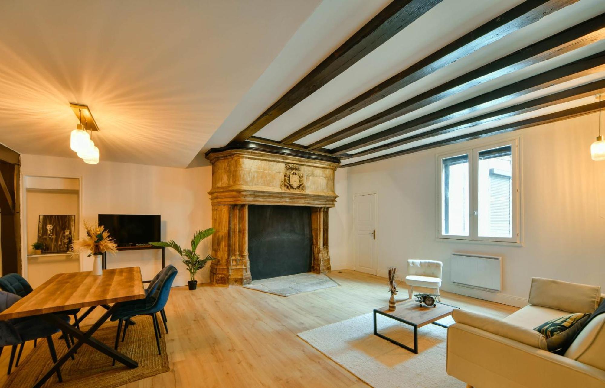 La Dame Blanche - Appartement Hypercentre Historique Bourges Dış mekan fotoğraf